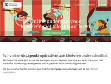 Tablet Screenshot of dedigitaletopschool.nl